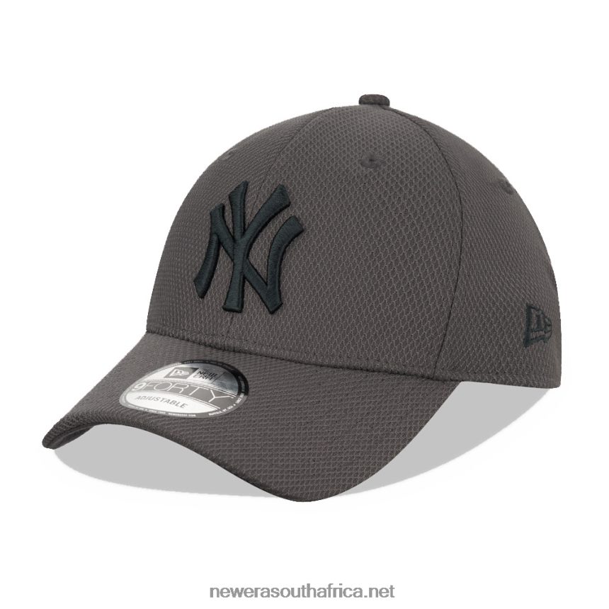 New York Yankees Grey 9FORTY Cap New Era TRBRBN1540