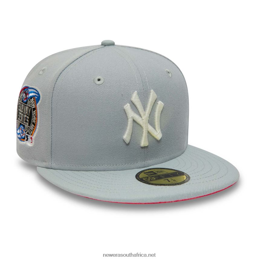 New York Yankees Grey Basics 59FIFTY Fitted Cap New Era TRBRBN990