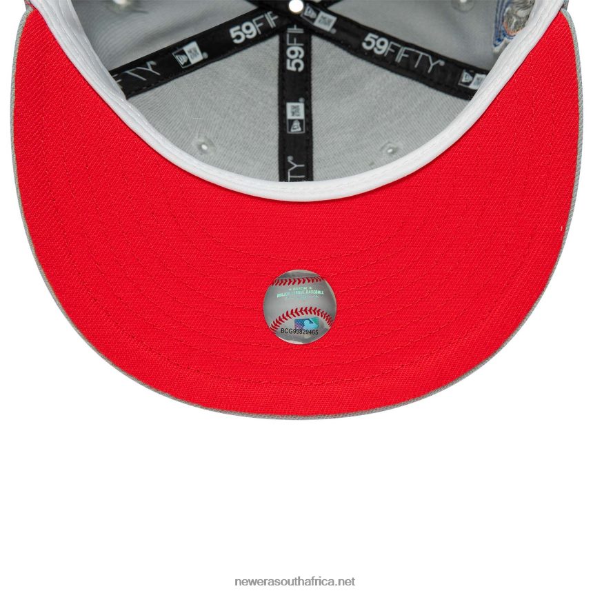 New York Yankees Grey Basics 59FIFTY Fitted Cap New Era TRBRBN990