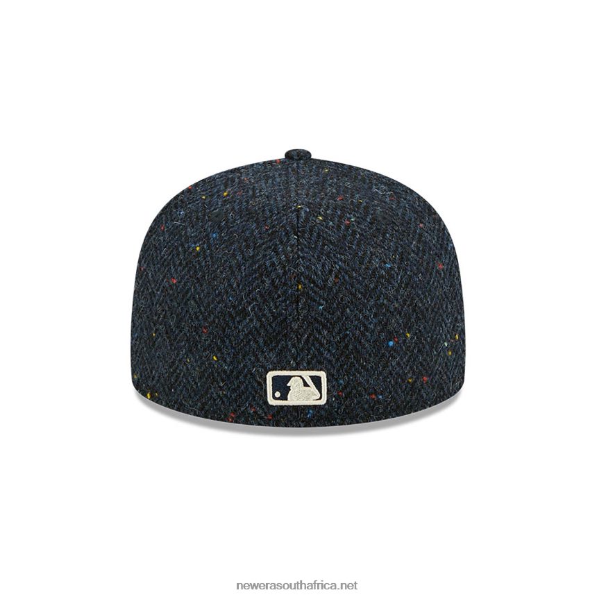 New York Yankees Harris Tweed Navy 59FIFTY Fitted Cap New Era TRBRBN325