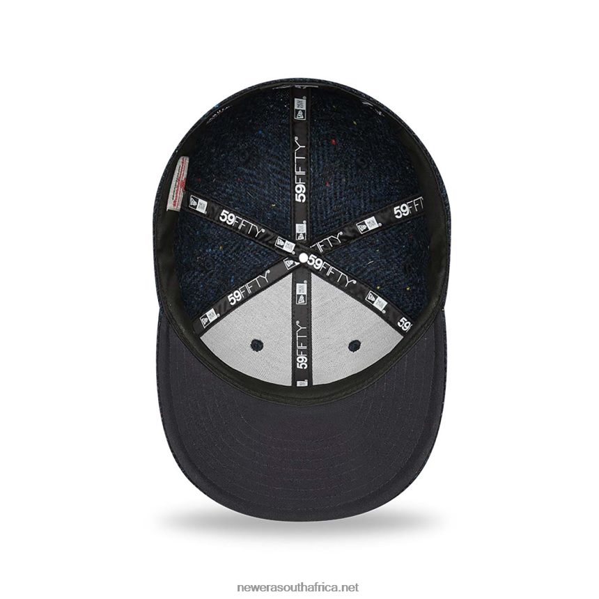 New York Yankees Harris Tweed Navy 59FIFTY Fitted Cap New Era TRBRBN325