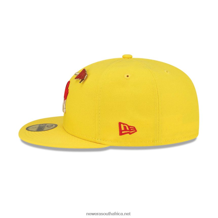 New York Yankees Icy Pop Bright Yellow 59FIFTY Fitted Cap New Era TRBRBN48