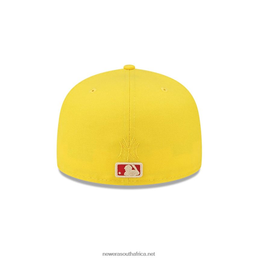 New York Yankees Icy Pop Bright Yellow 59FIFTY Fitted Cap New Era TRBRBN48