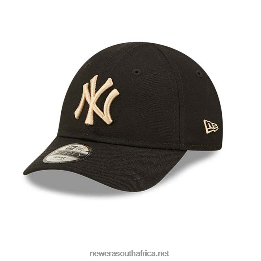 New York Yankees Infant League Essential Black 9FORTY Cap New Era TRBRBN1442