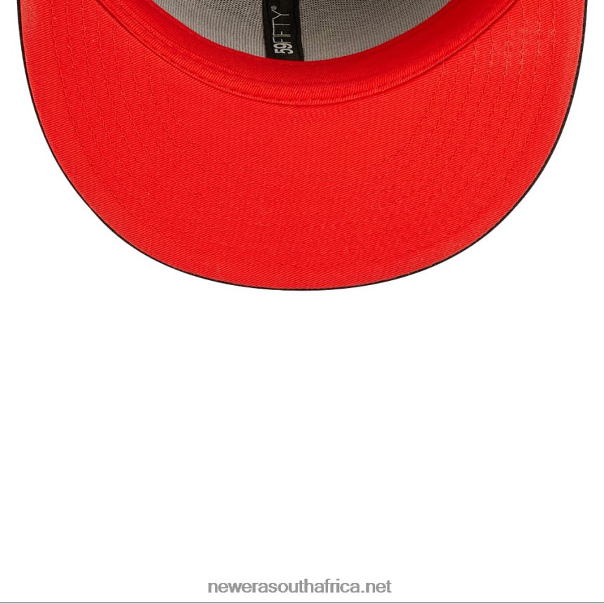 New York Yankees Infrared Navy 59FIFTY Fitted Cap New Era TRBRBN165