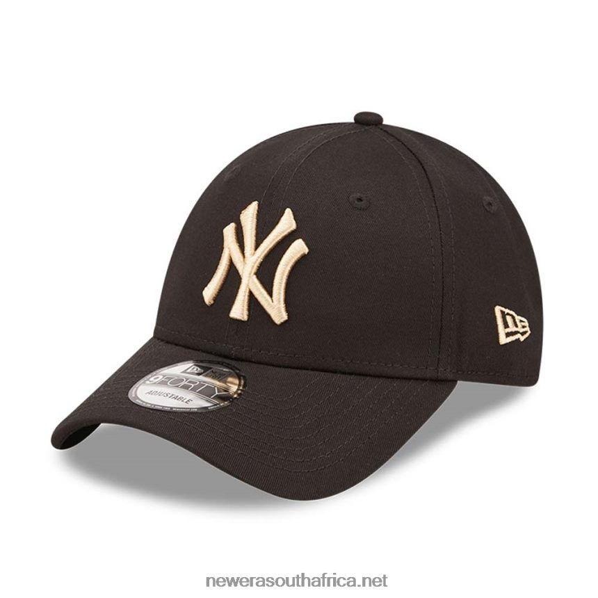New York Yankees League Essential Black 9FORTY Adjustable Cap New Era TRBRBN1763