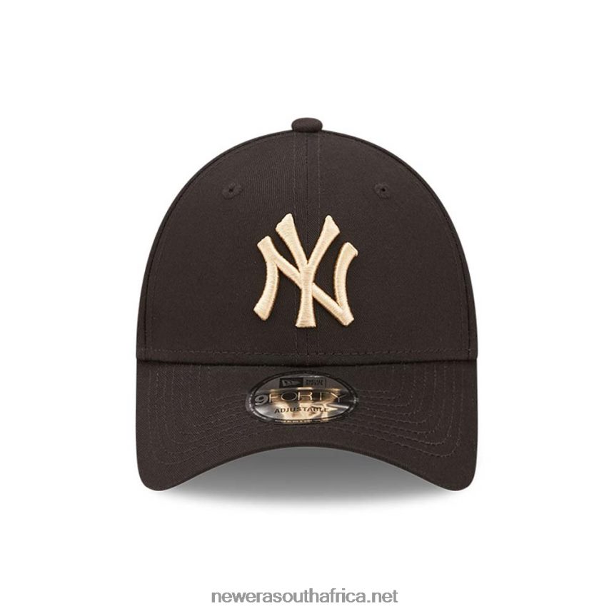 New York Yankees League Essential Black 9FORTY Adjustable Cap New Era TRBRBN1763