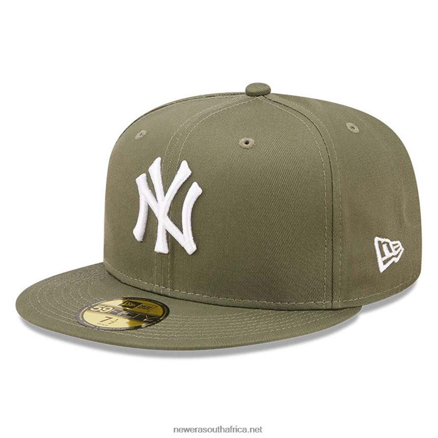 New York Yankees League Essential Green 59FIFTY Fitted Cap New Era TRBRBN1045