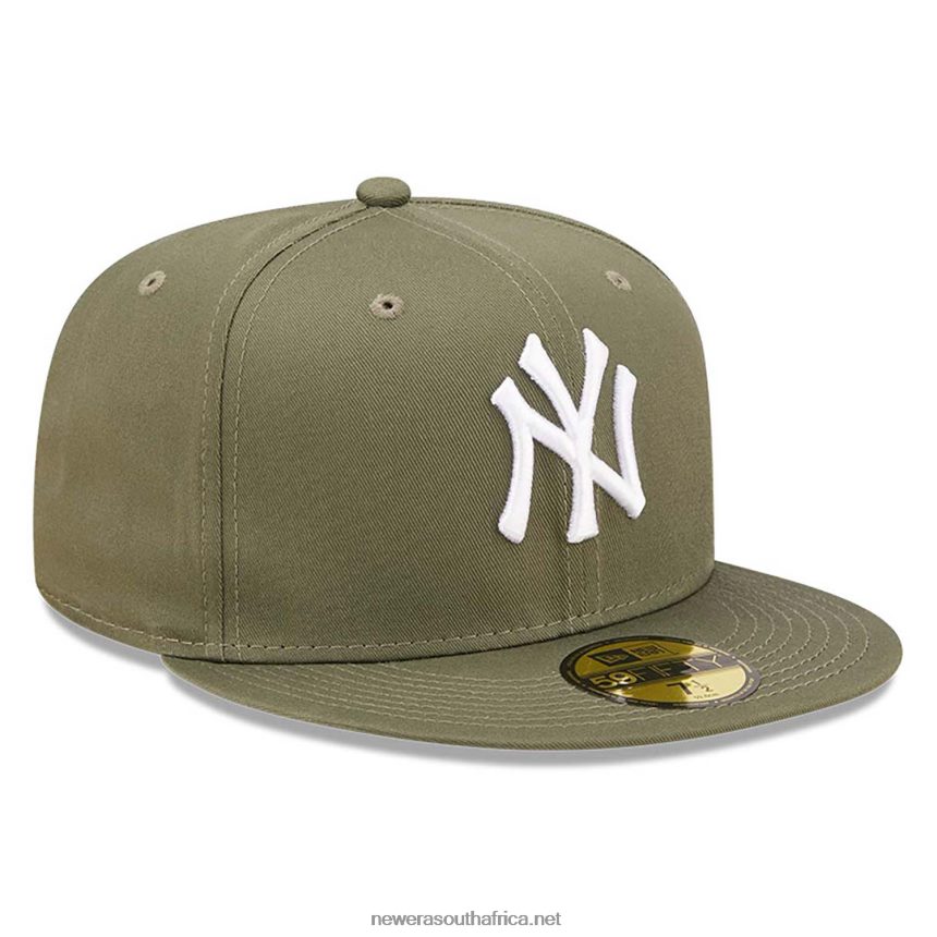 New York Yankees League Essential Green 59FIFTY Fitted Cap New Era TRBRBN1045