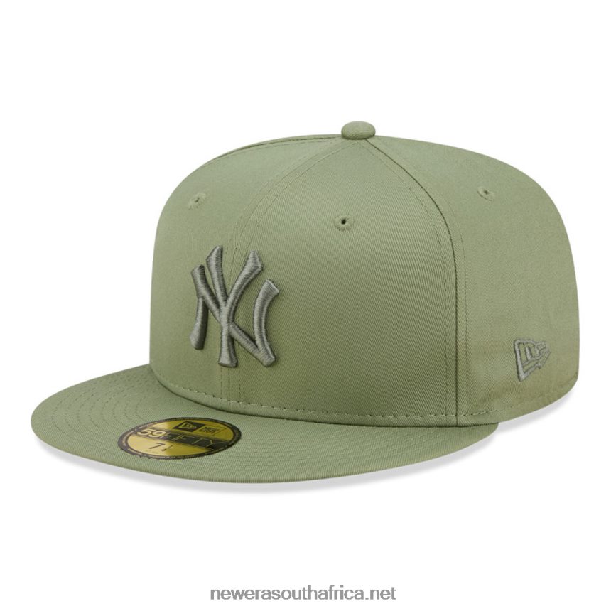 New York Yankees League Essential Green 59FIFTY Fitted Cap New Era TRBRBN1196