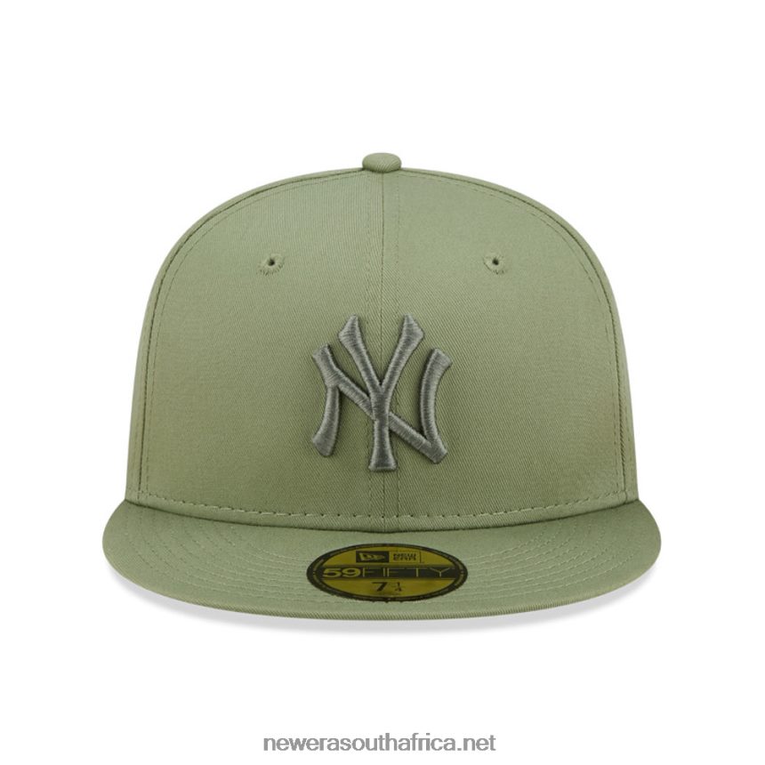 New York Yankees League Essential Green 59FIFTY Fitted Cap New Era TRBRBN1196