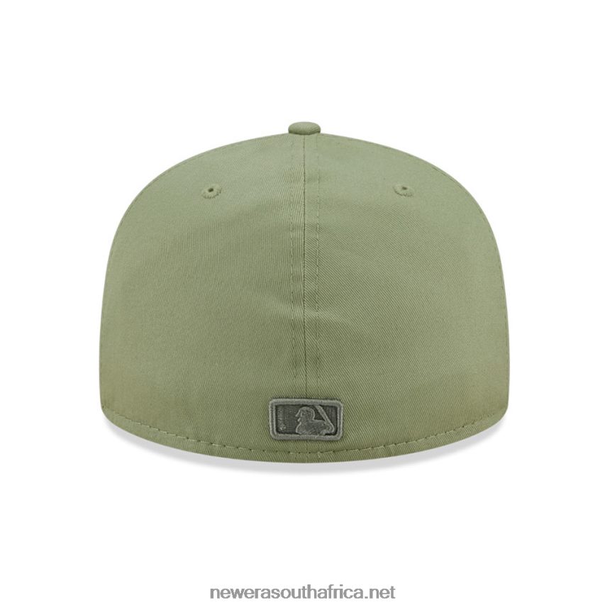 New York Yankees League Essential Green 59FIFTY Fitted Cap New Era TRBRBN1196