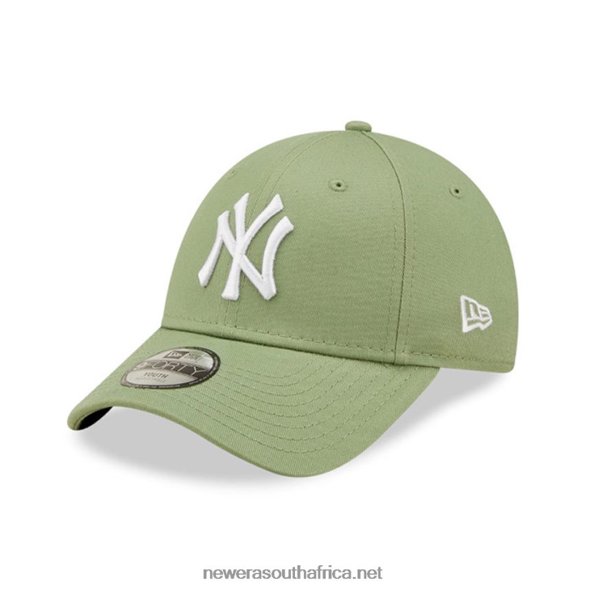 New York Yankees League Essential Kids Green 9FORTY Adjustable Cap New Era TRBRBN1465