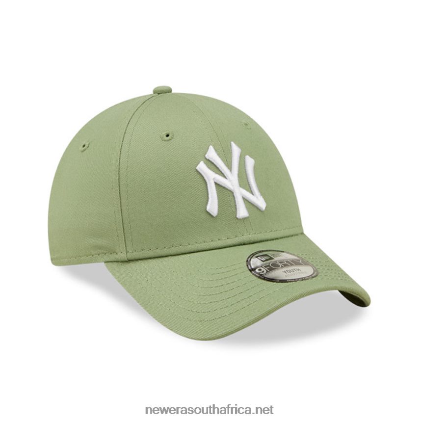New York Yankees League Essential Kids Green 9FORTY Adjustable Cap New Era TRBRBN1465