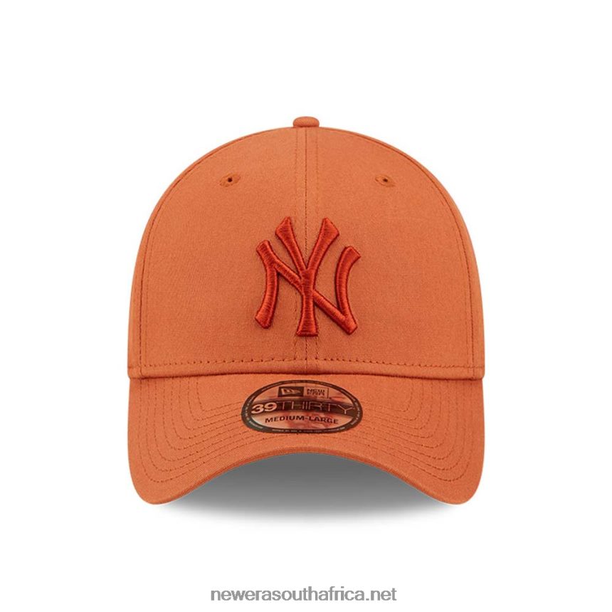 New York Yankees League Essential Peach 39THIRTY Stretch Fit Cap New Era TRBRBN2183