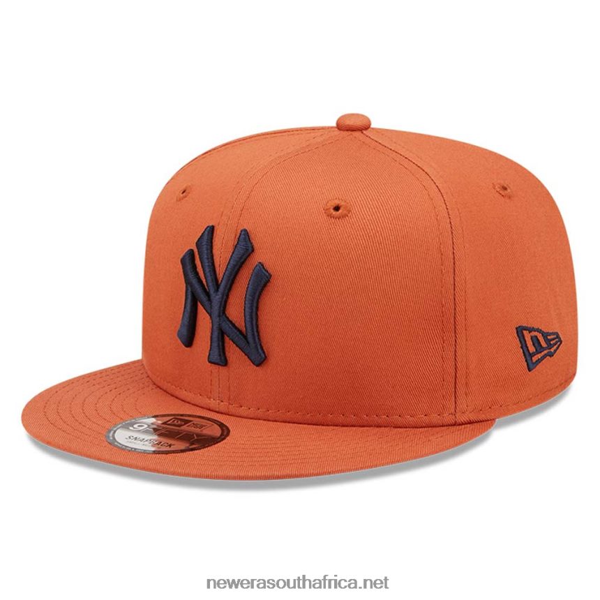 New York Yankees League Essential Peach 9FIFTY Snapback Cap New Era TRBRBN1964