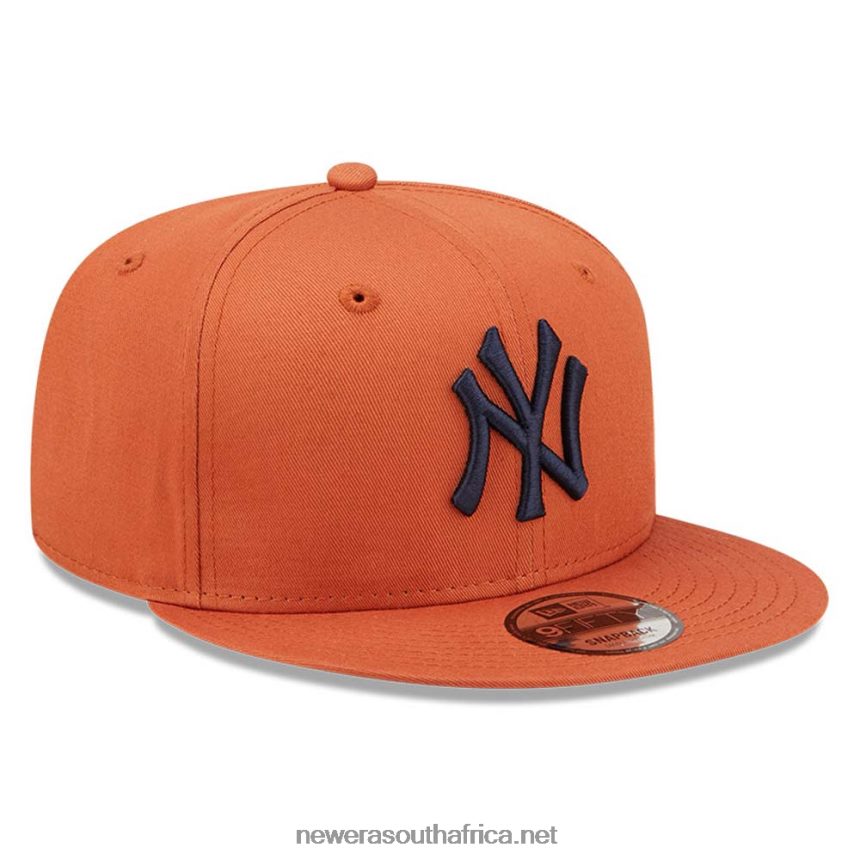 New York Yankees League Essential Peach 9FIFTY Snapback Cap New Era TRBRBN1964