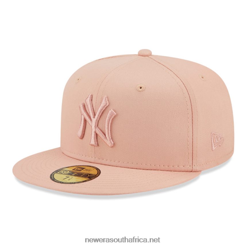 New York Yankees League Essential Pink 59FIFTY Fitted Cap New Era TRBRBN355
