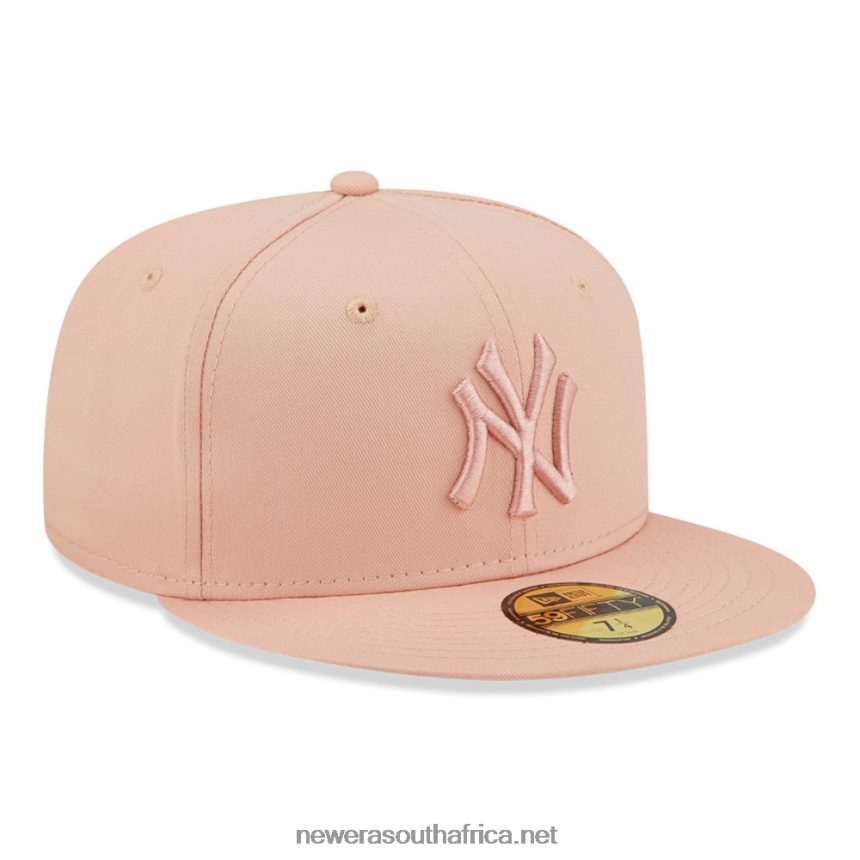 New York Yankees League Essential Pink 59FIFTY Fitted Cap New Era TRBRBN355