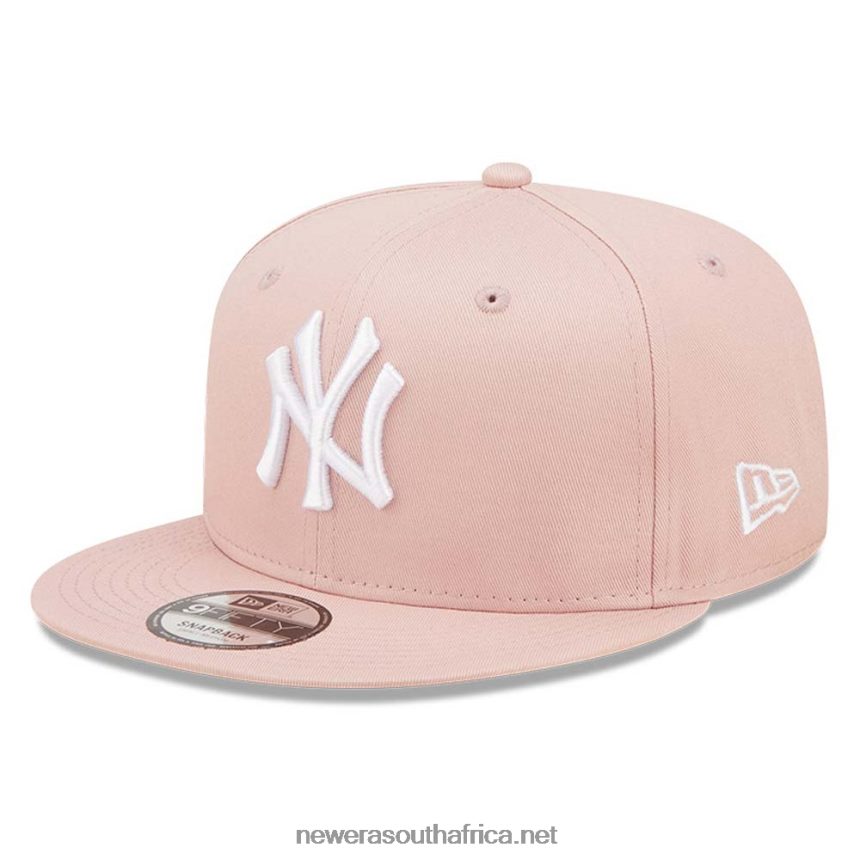 New York Yankees League Essential Pink 9FIFTY Snapback Cap New Era TRBRBN1894