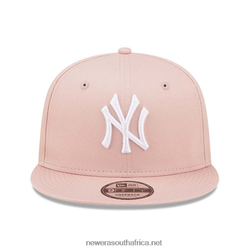 New York Yankees League Essential Pink 9FIFTY Snapback Cap New Era TRBRBN1894