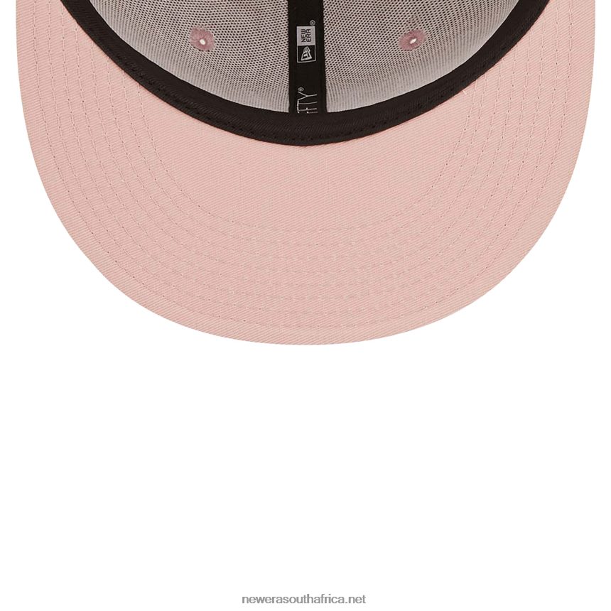 New York Yankees League Essential Pink 9FIFTY Snapback Cap New Era TRBRBN1894