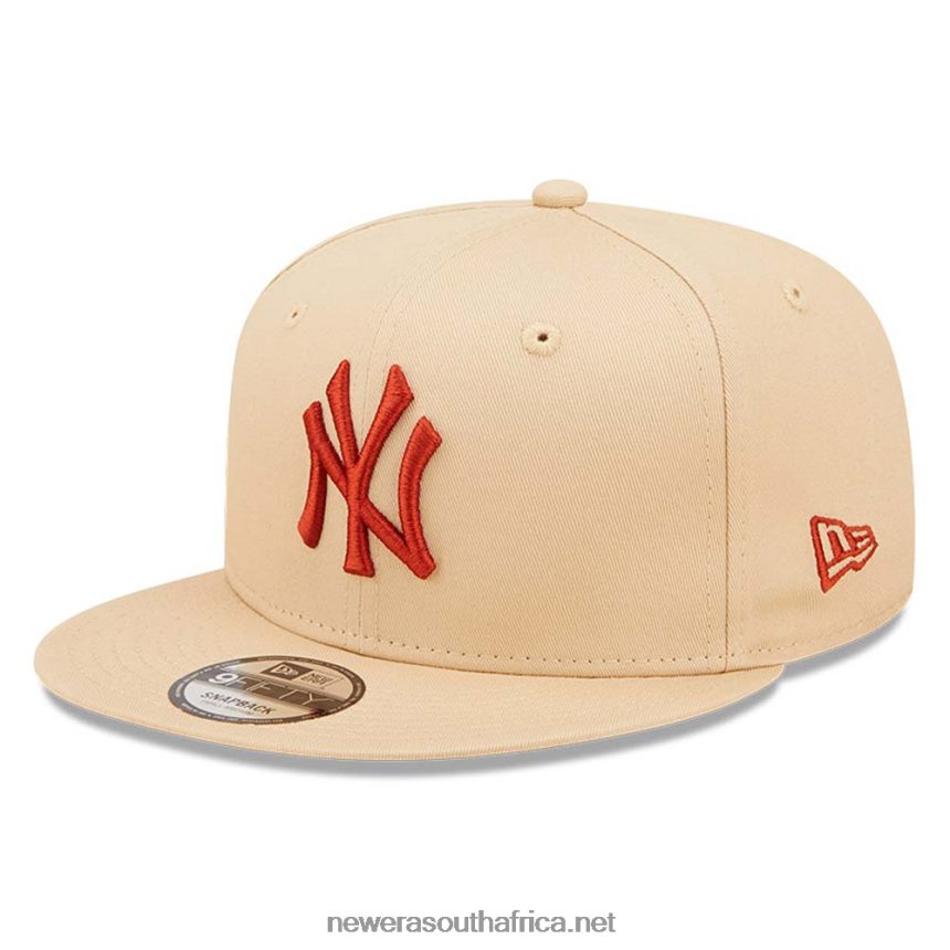 New York Yankees League Essential Stone 9FIFTY Snapback Cap New Era TRBRBN1908