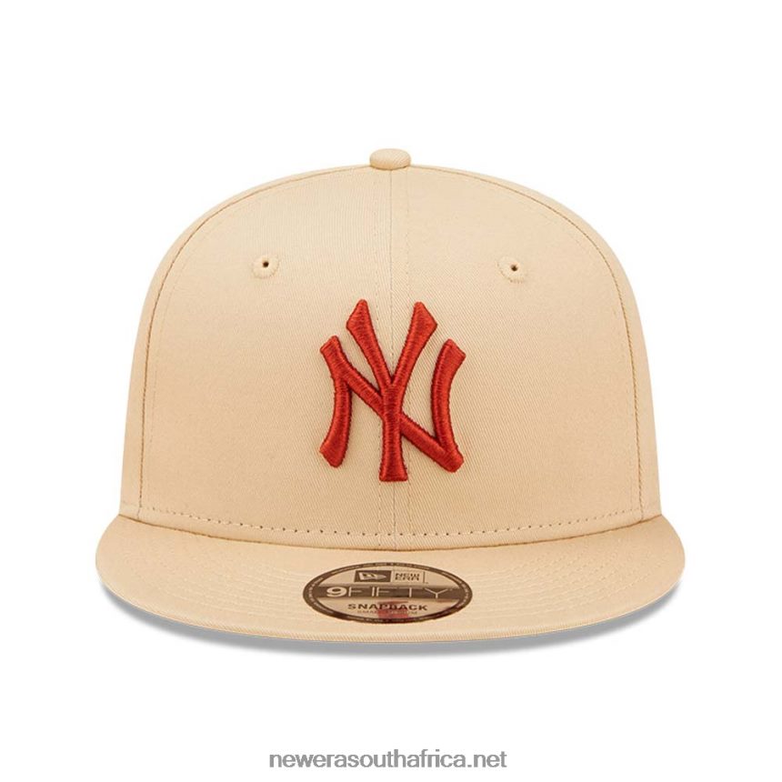 New York Yankees League Essential Stone 9FIFTY Snapback Cap New Era TRBRBN1908