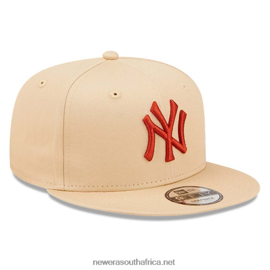 New York Yankees League Essential Stone 9FIFTY Snapback Cap New Era TRBRBN1908