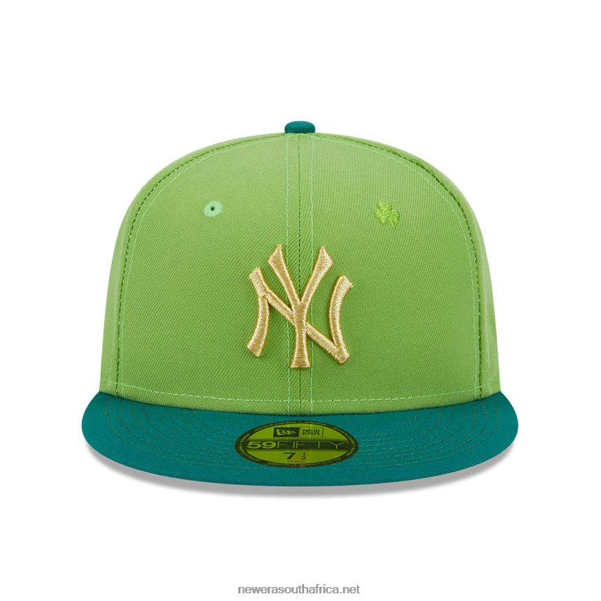 New York Yankees Lucky Streak Green 59FIFTY Fitted Cap New Era TRBRBN737