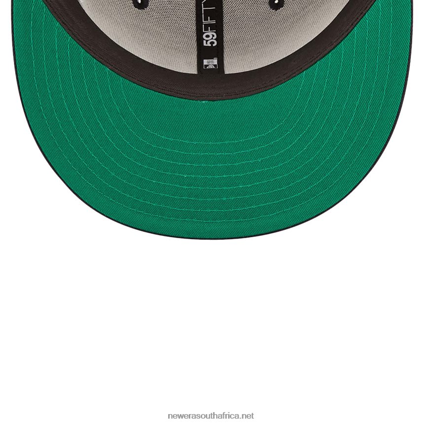 New York Yankees MLB All Over Print Paisley Black 59FIFTY Fitted Cap New Era TRBRBN376