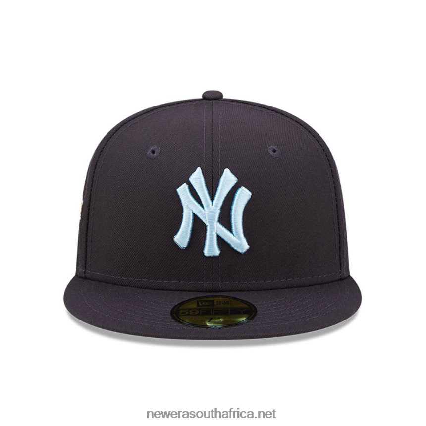New York Yankees MLB Cloud Navy 59FIFTY Fitted Cap New Era TRBRBN360