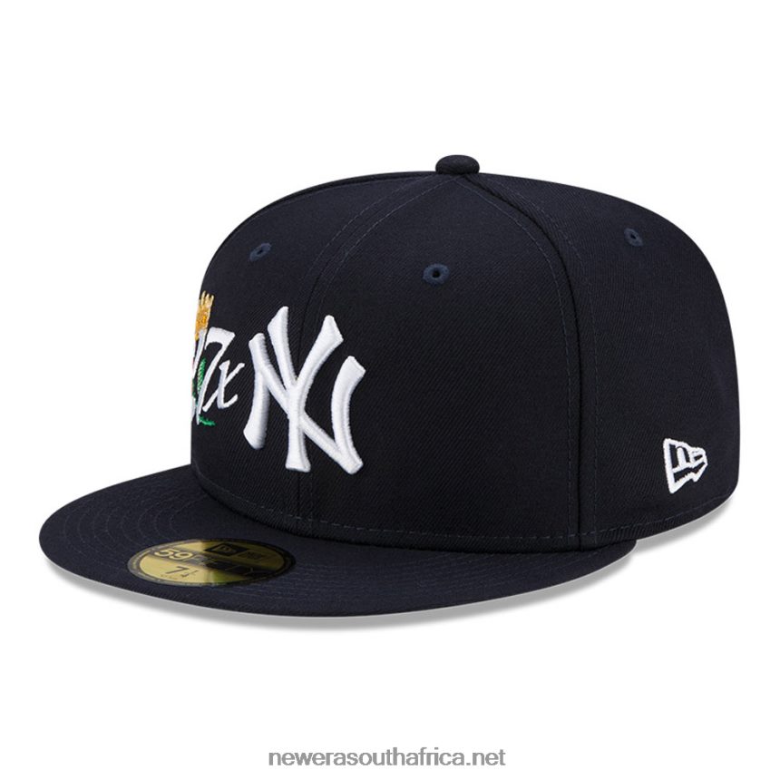New York Yankees MLB Crown Champs Navy 59FIFTY Fitted Cap New Era TRBRBN1015