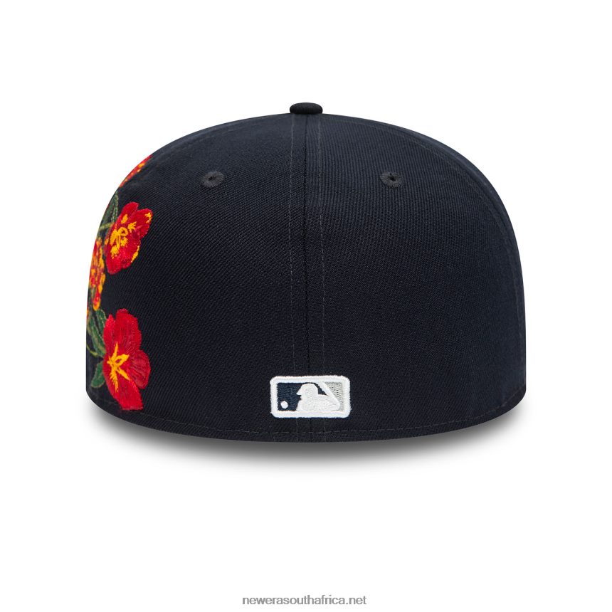 New York Yankees MLB Floral Navy 59FIFTY Fitted Cap New Era TRBRBN319