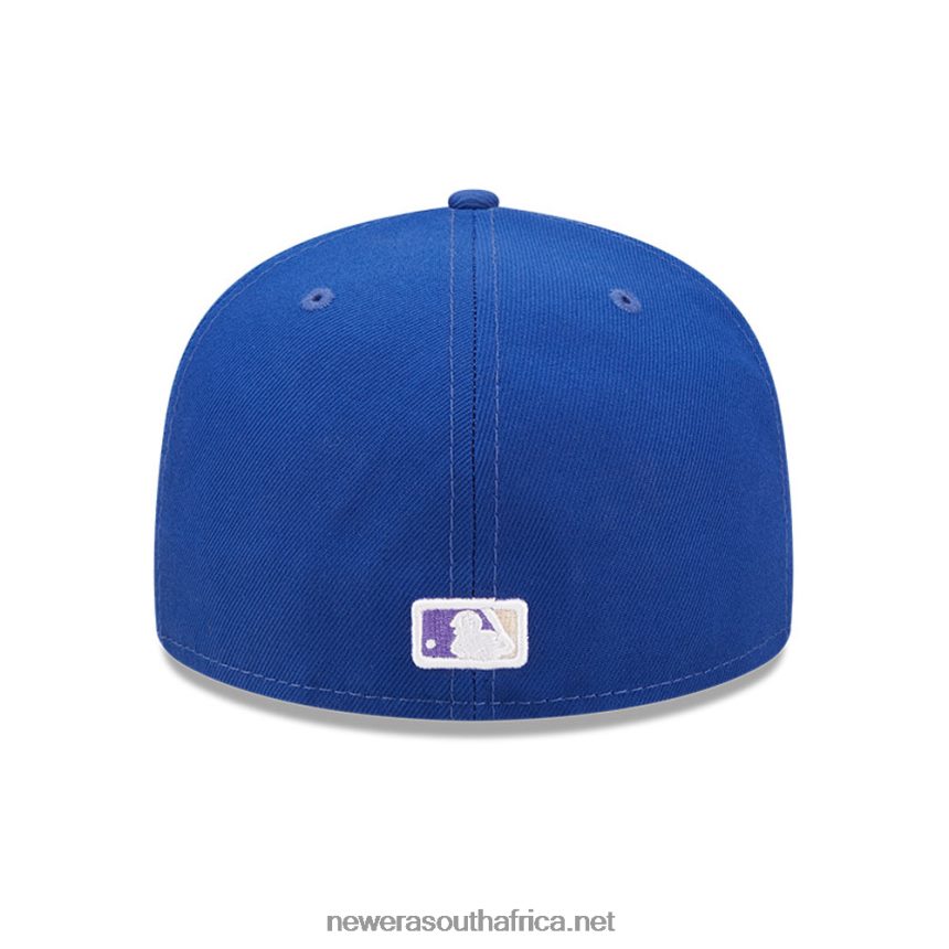 New York Yankees MLB Nightbreak Team Blue 59FIFTY Fitted Cap New Era TRBRBN1325