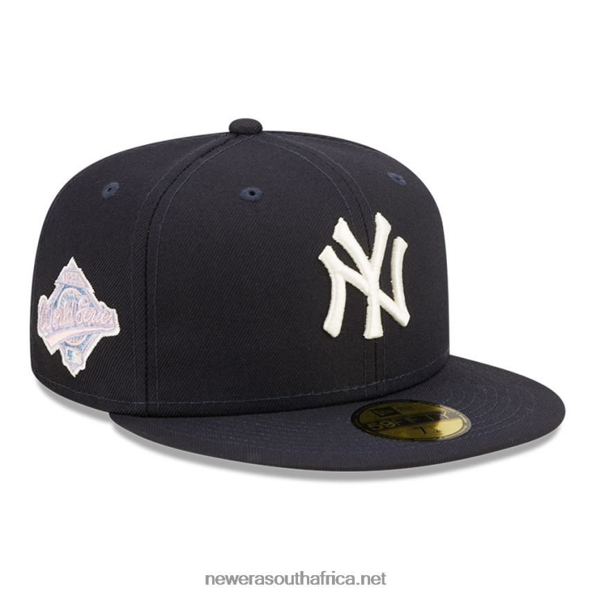 New York Yankees MLB Pop Sweat Navy 59FIFTY Fitted Cap New Era TRBRBN904