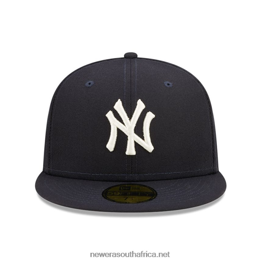 New York Yankees MLB Pop Sweat Navy 59FIFTY Fitted Cap New Era TRBRBN904