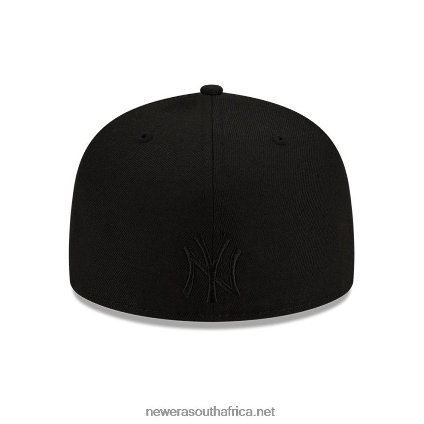 New York Yankees MLB Team Fire Black 59FIFTY Cap New Era TRBRBN210