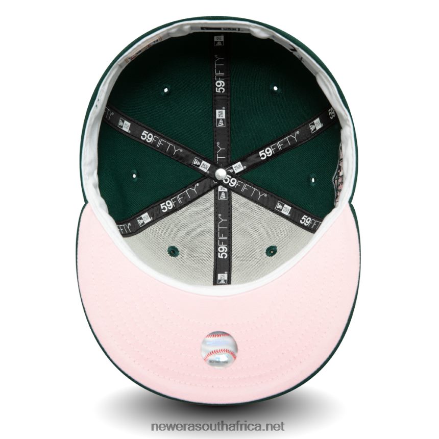 New York Yankees MLB World Series Green 59FIFTY Cap New Era TRBRBN905