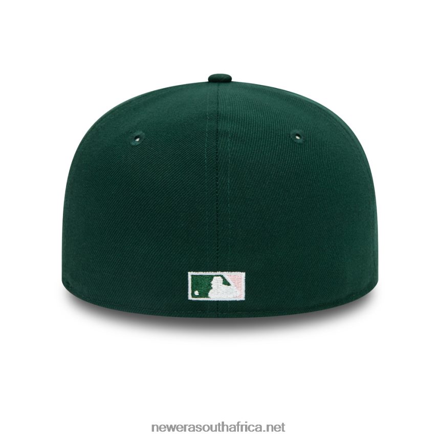 New York Yankees MLB World Series Green 59FIFTY Cap New Era TRBRBN905