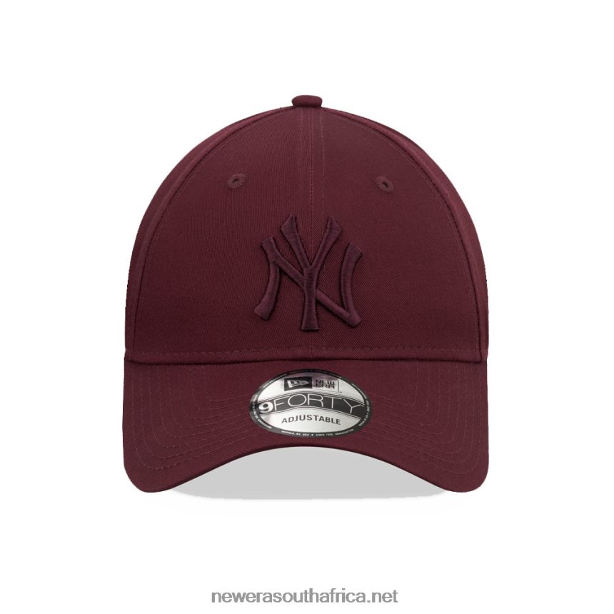 New York Yankees Maroon 9FORTY Snapback Cap New Era TRBRBN1504