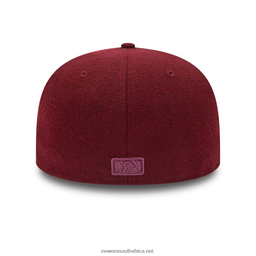 New York Yankees Melton Dark Purple 59FIFTY Fitted Cap New Era TRBRBN1118