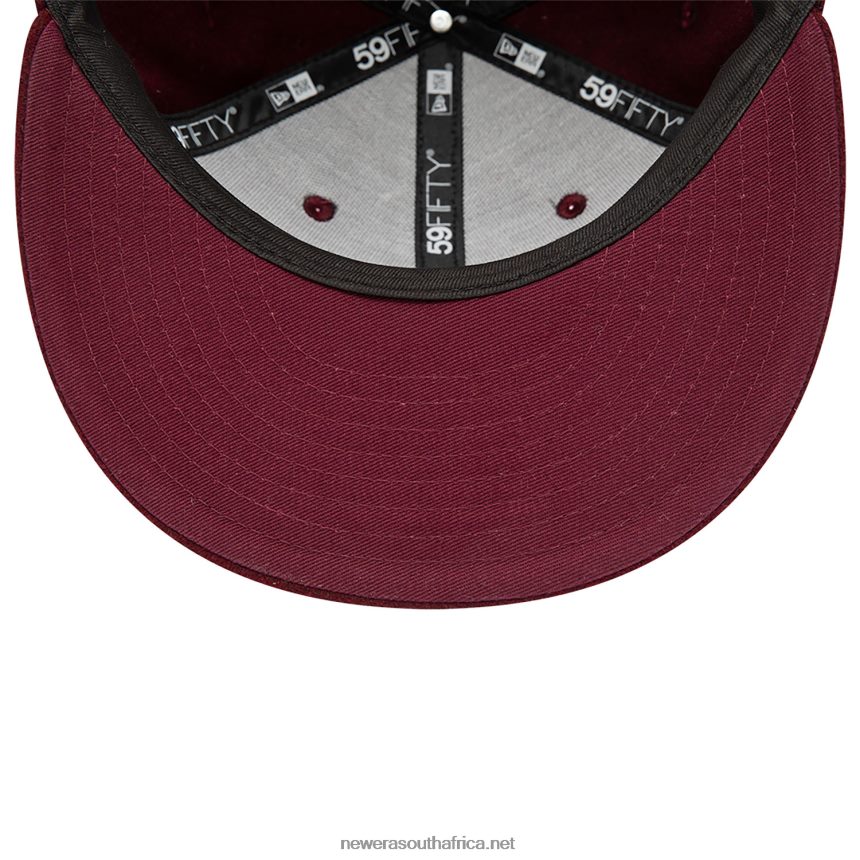 New York Yankees Melton Dark Purple 59FIFTY Fitted Cap New Era TRBRBN1118