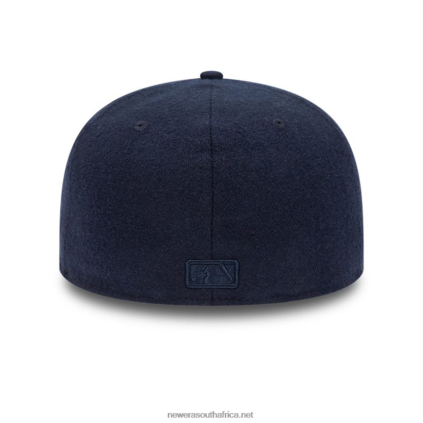New York Yankees Melton Navy 59FIFTY Fitted Cap New Era TRBRBN1177