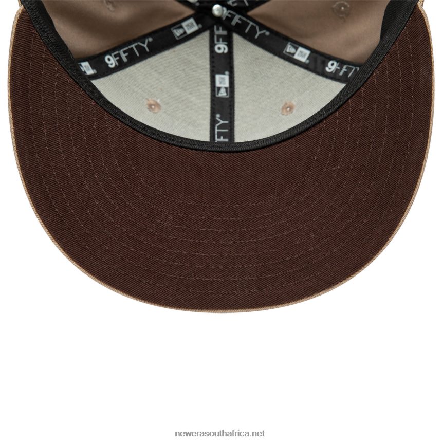 New York Yankees Mushroom Patch Light Brown 9FIFTY Snapback Cap New Era TRBRBN1839