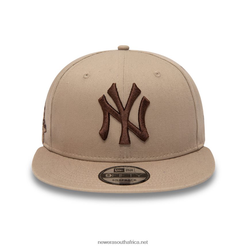 New York Yankees Mushroom Patch Light Brown 9FIFTY Snapback Cap New Era TRBRBN1839