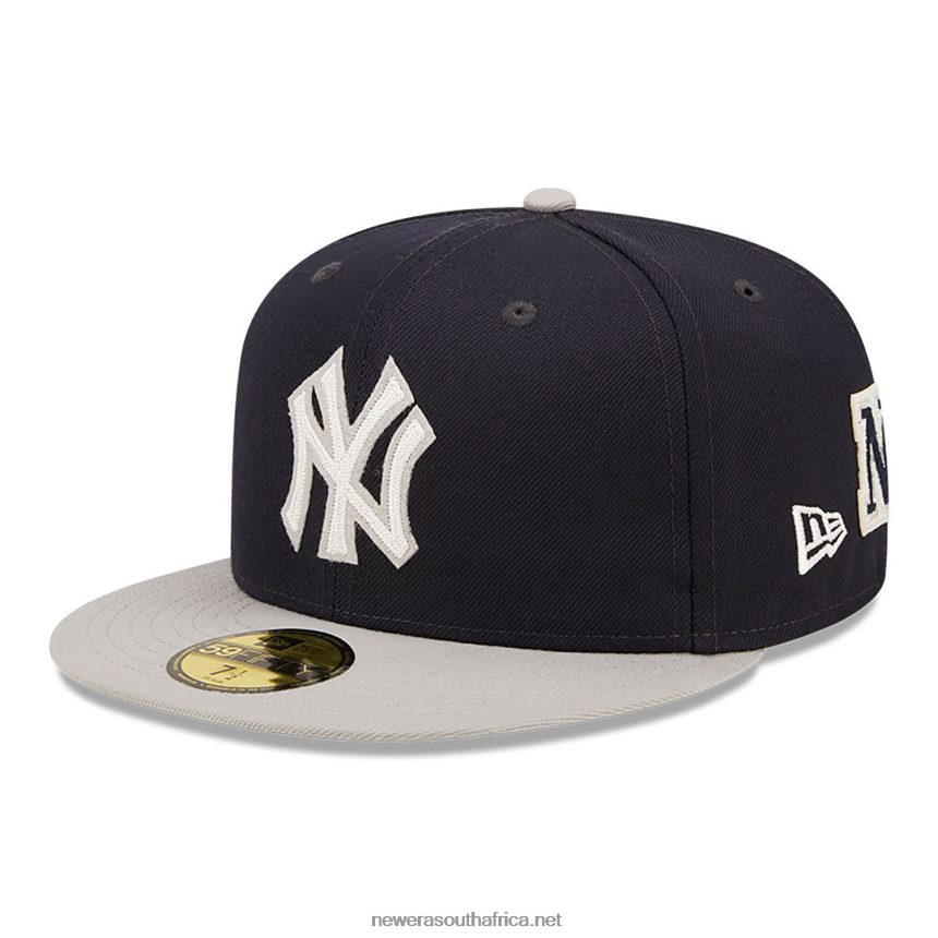 New York Yankees NE Letterman Navy 59FIFTY Fitted Cap New Era TRBRBN464