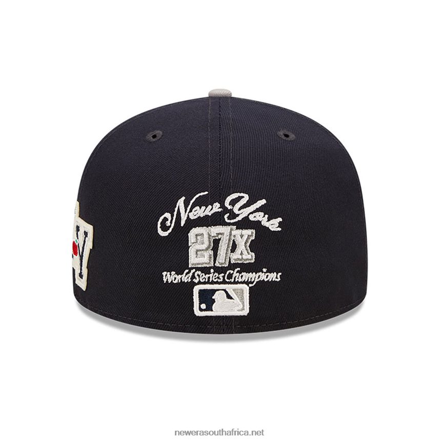 New York Yankees NE Letterman Navy 59FIFTY Fitted Cap New Era TRBRBN464