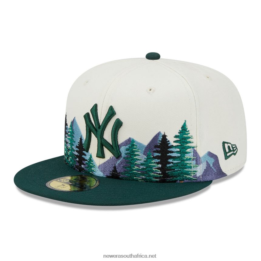 New York Yankees Outdoor White 59FIFTY Fitted New Era TRBRBN143