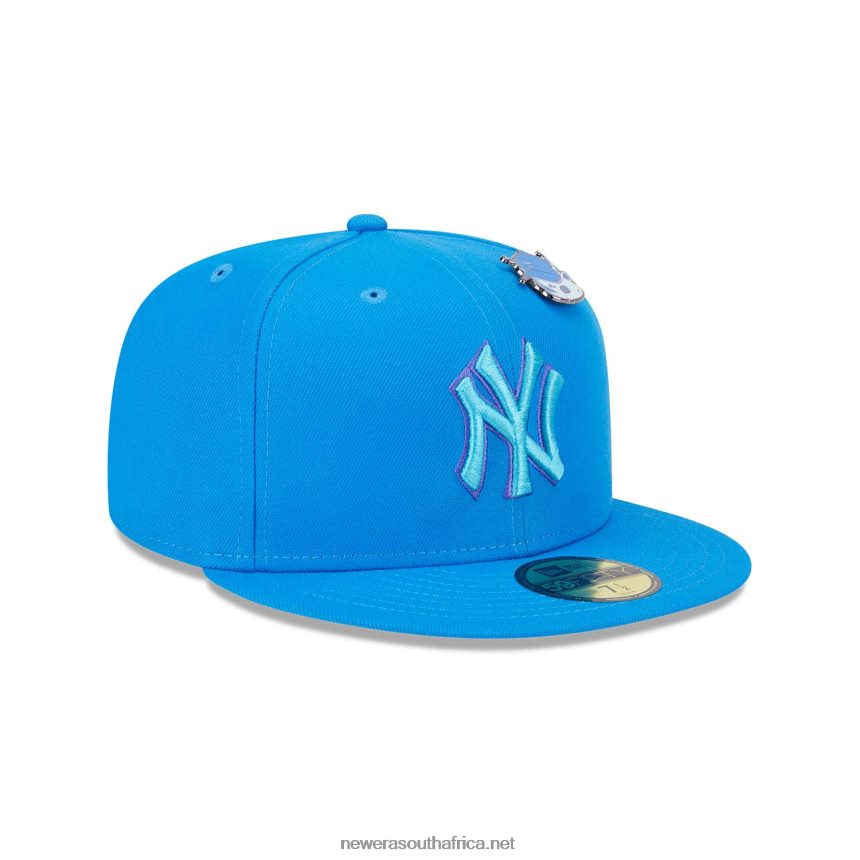 New York Yankees Outer Space Blue 59FIFTY Fitted Cap New Era TRBRBN625